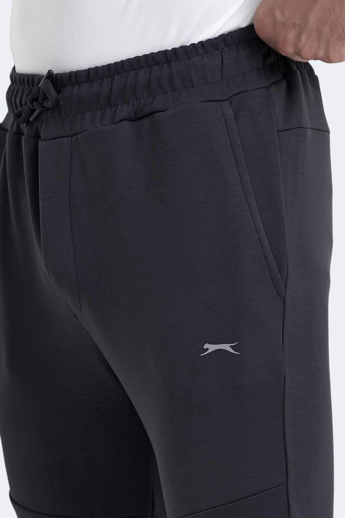 SLAZENGER KOX I Erkek Jogger Eşofman Altı Gri görsel 5