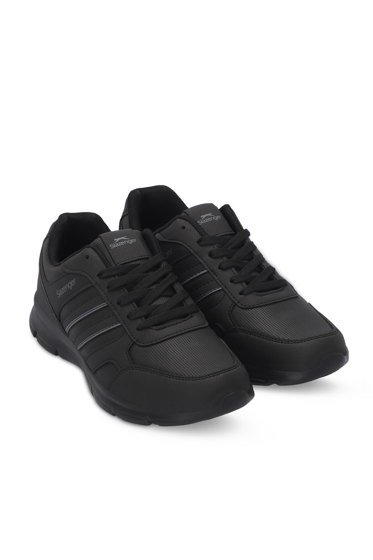 SLAZENGER ECKHARD I Kadın Sneaker Ayakkabı Siyah / Siyah görsel 2
