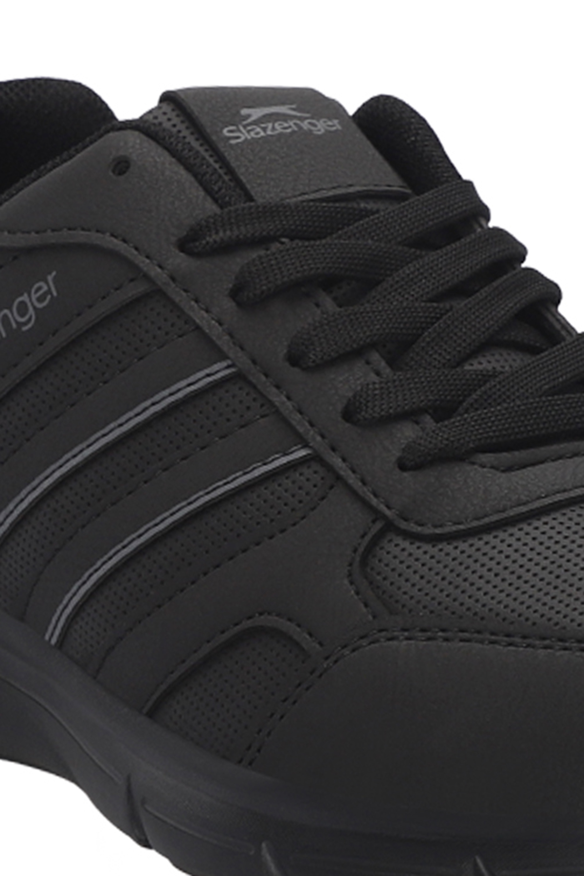 SLAZENGER ECKHARD I Kadın Sneaker Ayakkabı Siyah / Siyah görsel 4