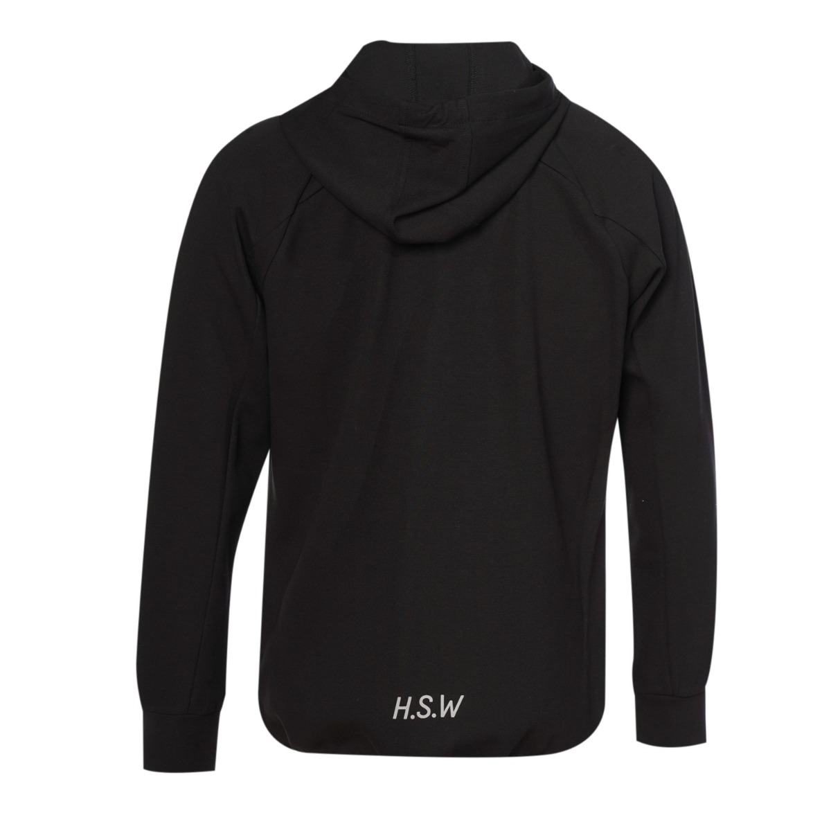 Hummel Nova Siyah Kapüşonlu Erkek Fermuarlı Sweatshirt Hırka görsel 3