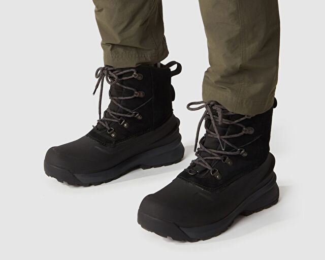 The North Face M Chilkat V Lace Wp Erkek Trekking Bot Ve Ayakkabısı NF0A5LW3KT01 Siyah görsel 4