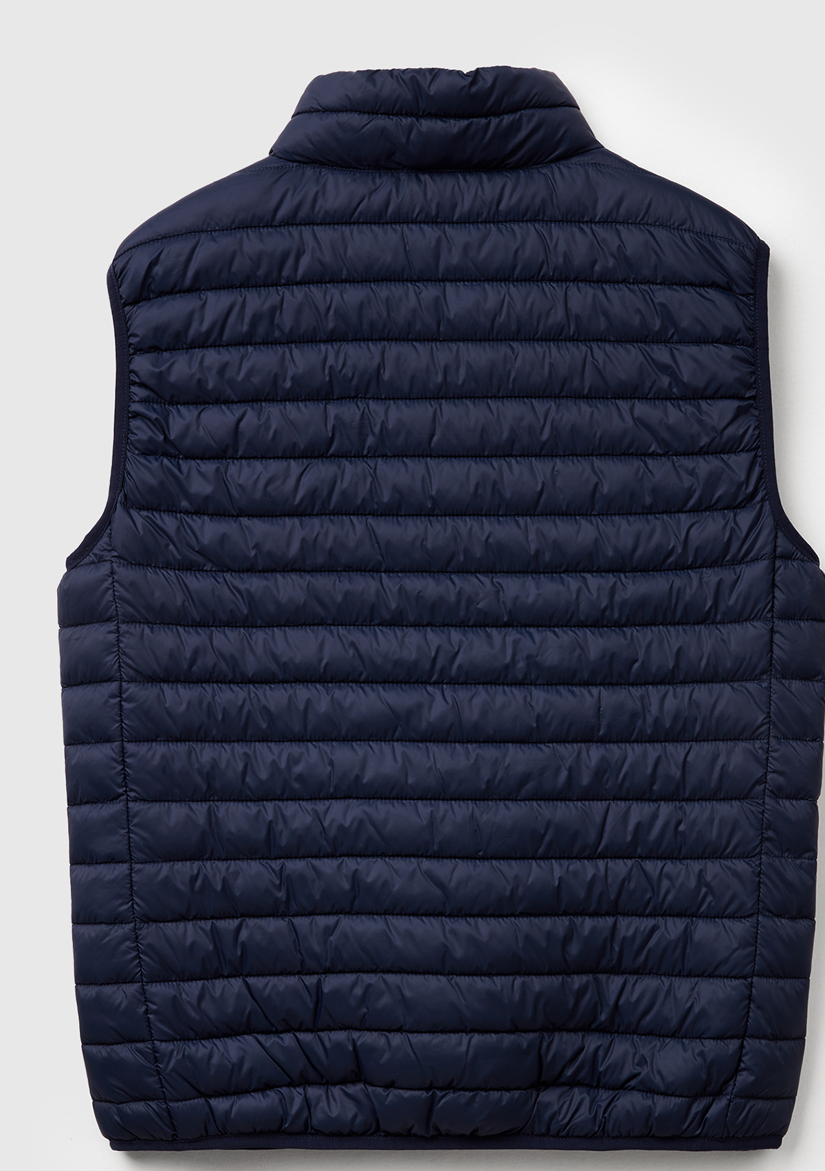 United Colors Of Benetton Erkek Lacivert Polyester Dolgulu Regular Fit Yelek görsel 4