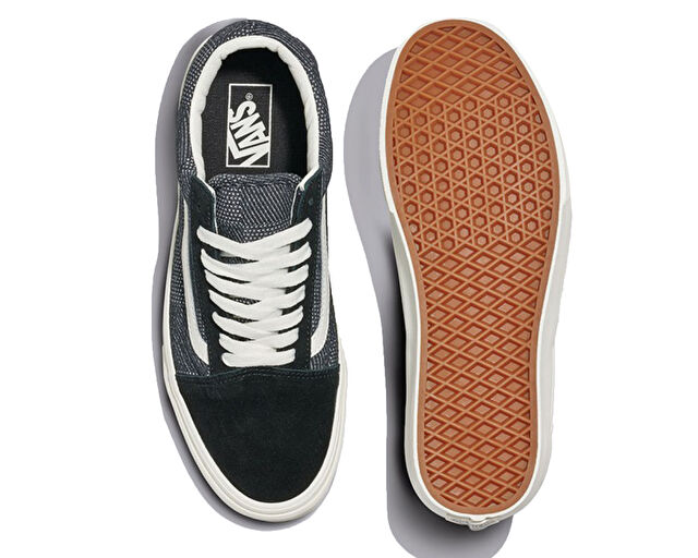Vans Old Skool Erkek Günlük Ayakkabı VN000CT8CJK1 Siyah görsel 3