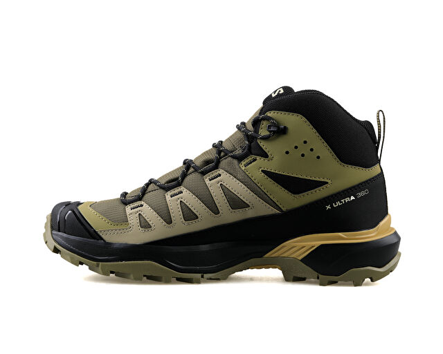 Salomon X Ultra 360 Mid Gtx Erkek Outdoor Botu L47447700 Haki görsel 2