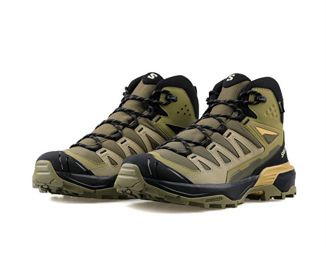 Salomon X Ultra 360 Mid Gtx Erkek Outdoor Botu L47447700 Haki görsel 3