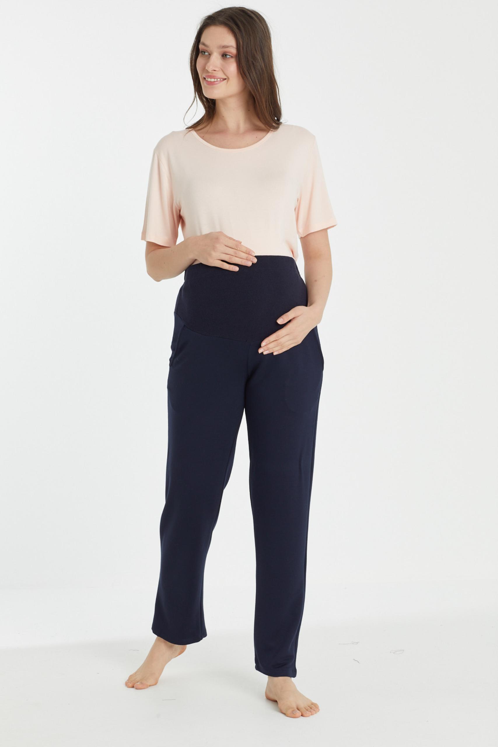 MİSS DÜNYA LİSSA Mom Fit Hamile & Lohusa Eşofman Altı görsel 2