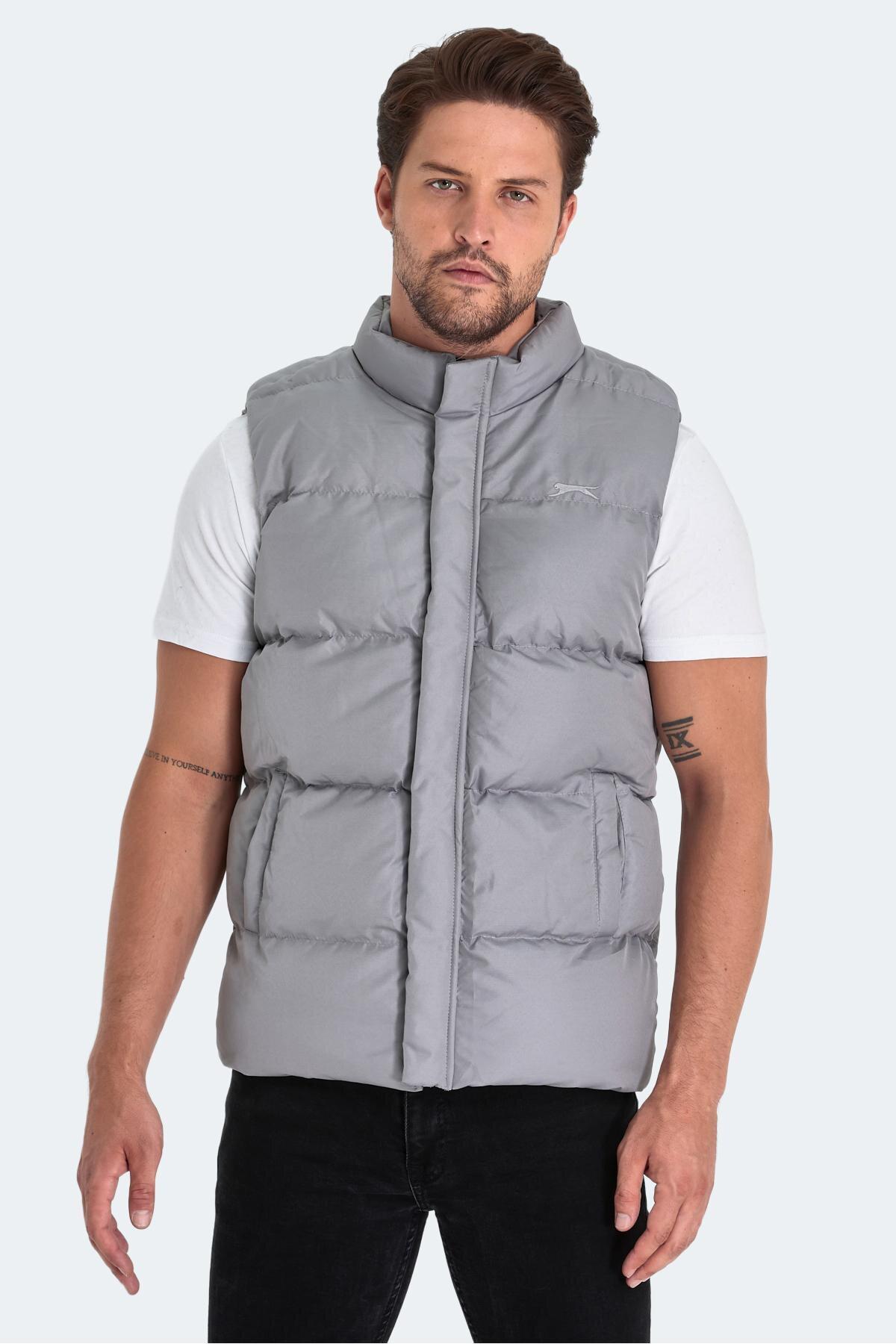 SLAZENGER HEIDA Erkek Yelek Koyu Gri