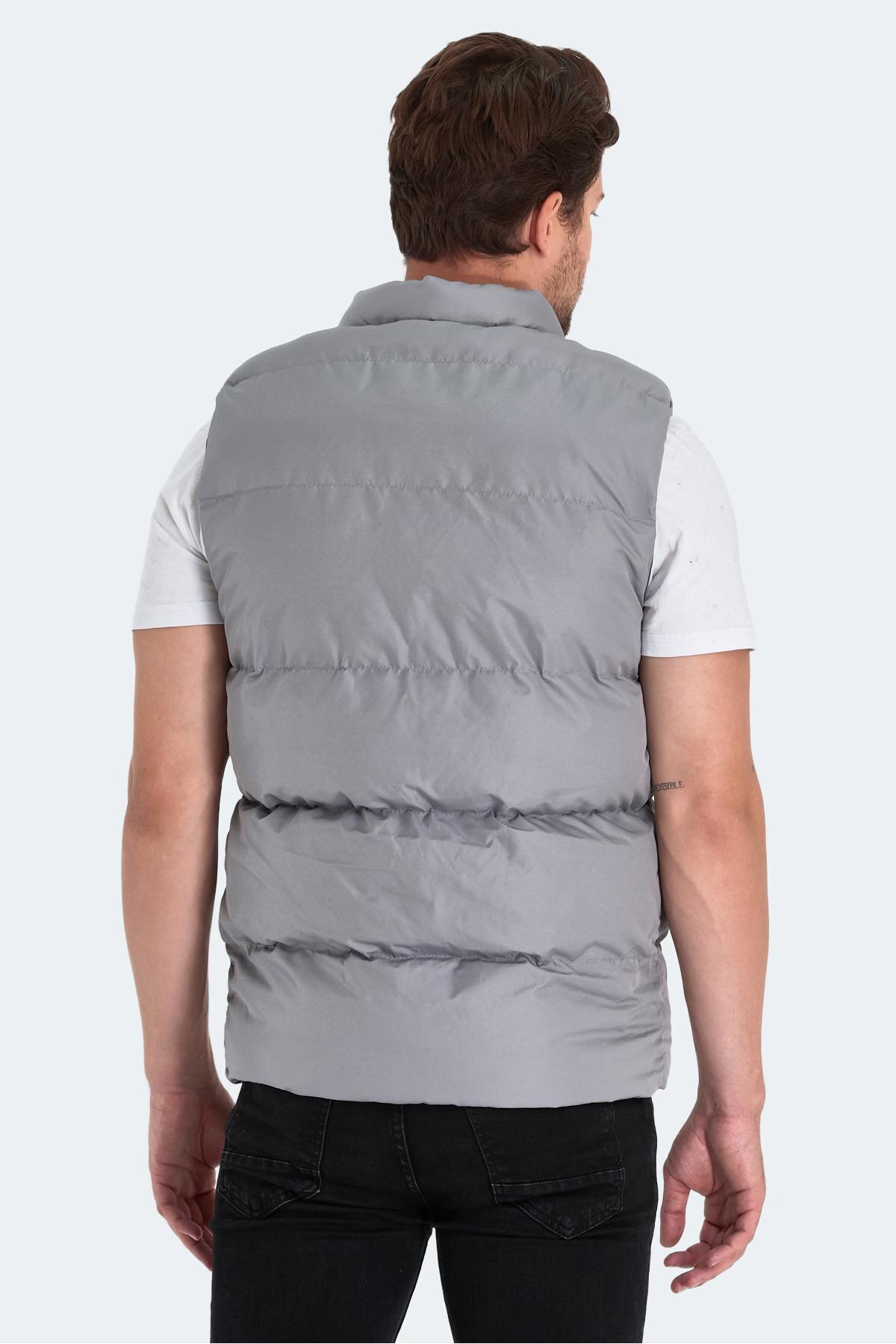 SLAZENGER HEIDA Erkek Yelek Koyu Gri görsel 2