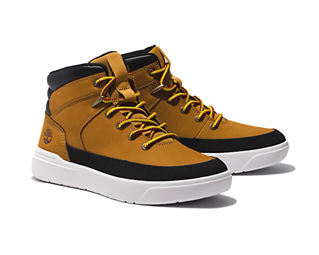 Timberland Seneca Bay Mid Lace Up Sneaker Erkek Trekking Botu TB0A62DD2311 Sarı görsel 3