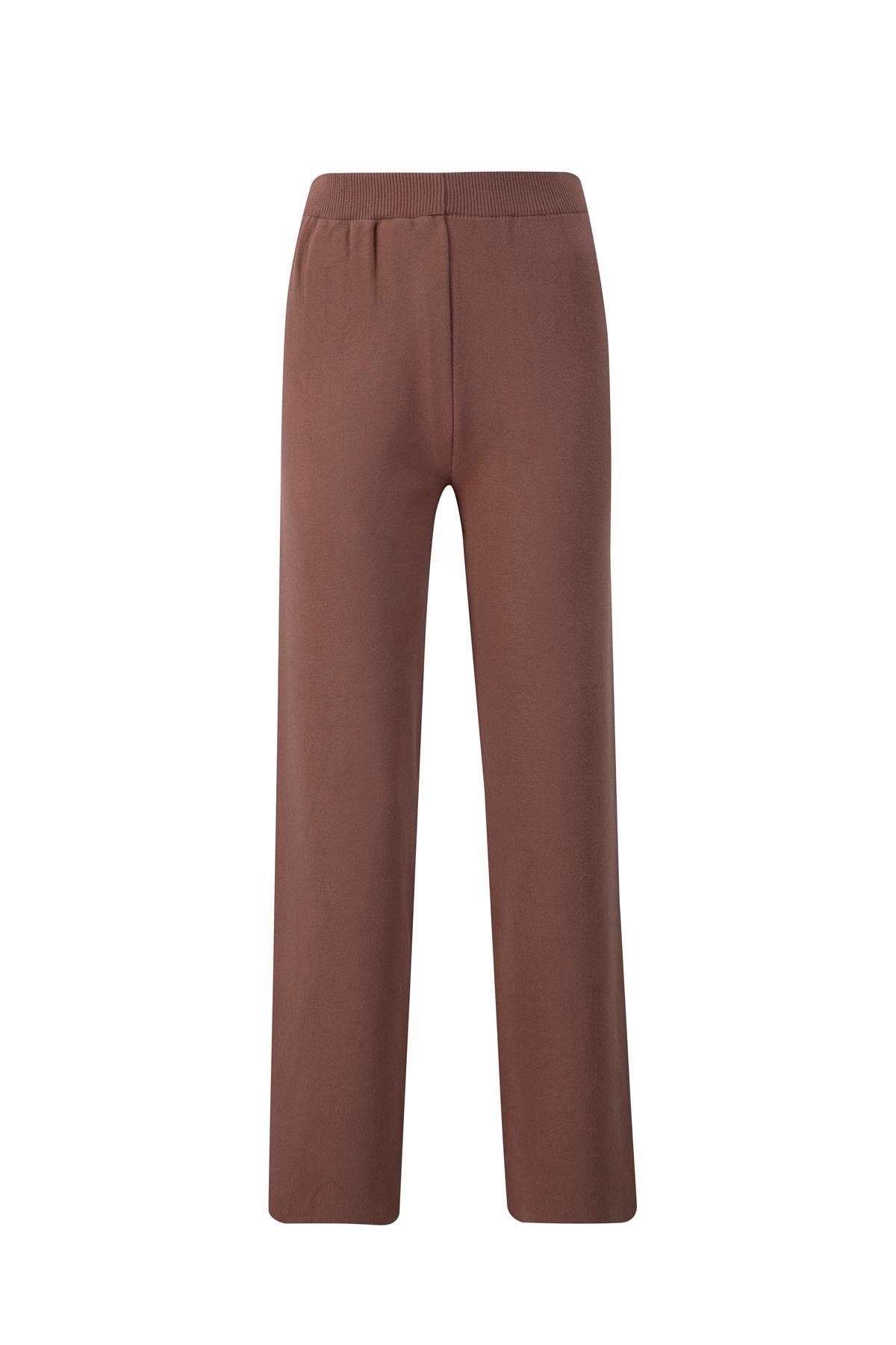 ARMİNE Pantolonlu Triko Takım 24Kd4219 Acı Kahve görsel 7