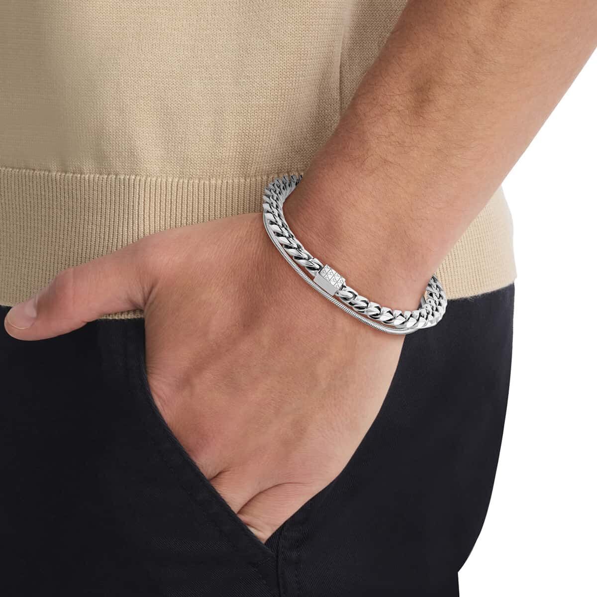 Calvin Klein CKJ35100091 Erkek Bileklik Seti görsel 4