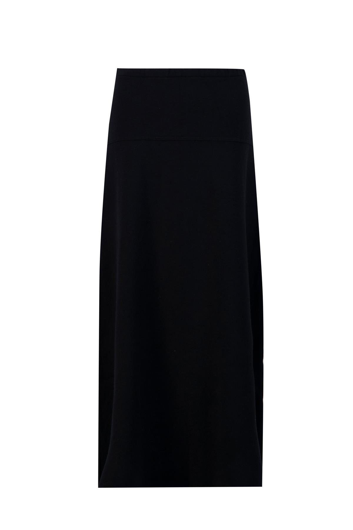 ARMİNE Sıfır Kol Kazak Etekli Takım 24Kd4220 Siyah görsel 6