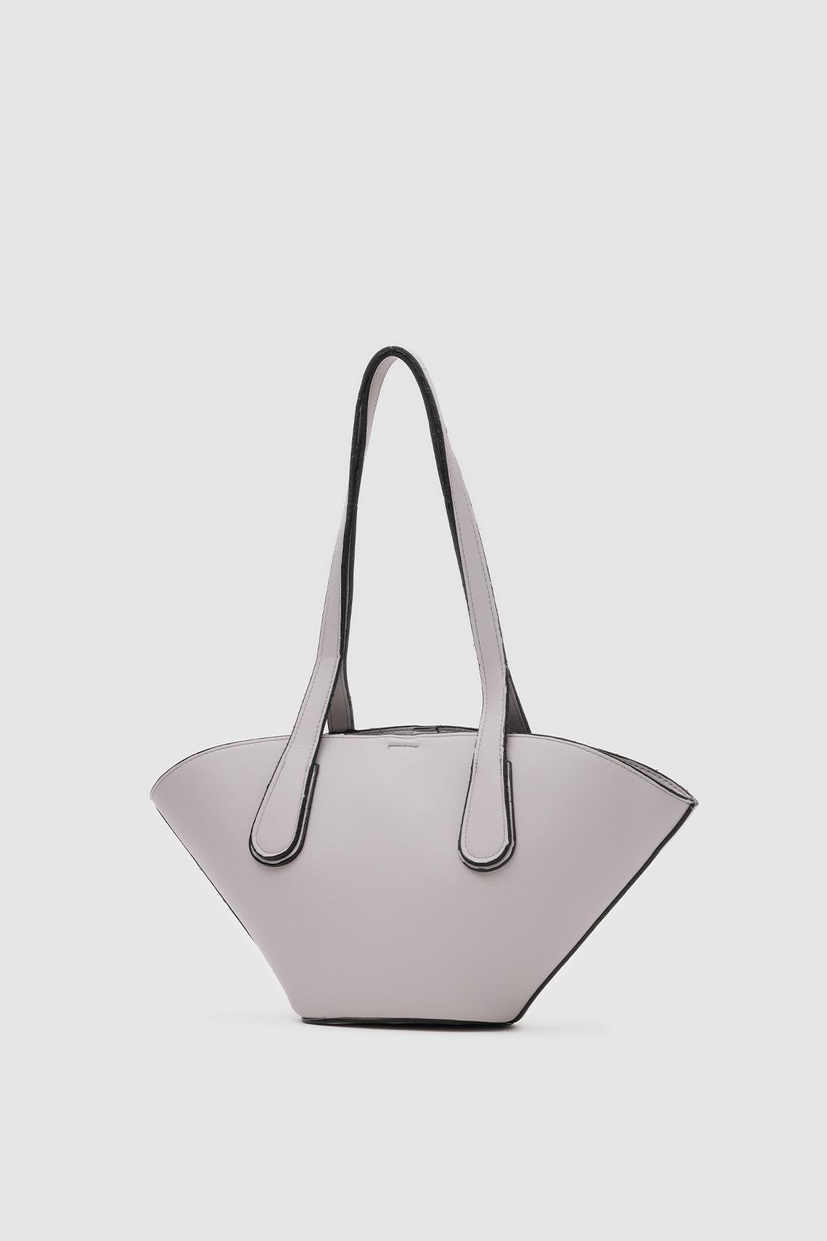 Shulebags Marta Omuz Çantası Gri görsel 2