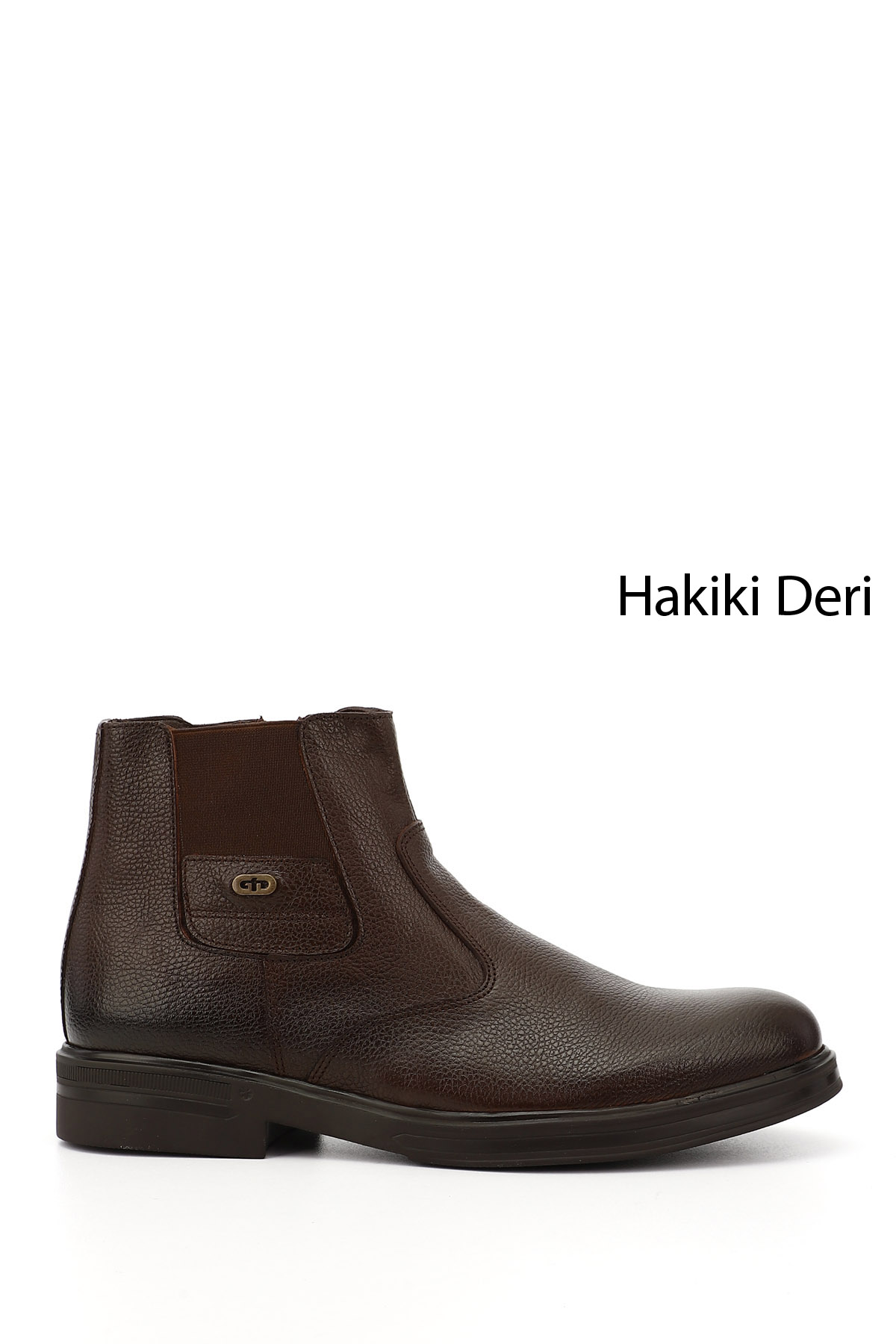 GÖNDERİ(R) Erkek KOYU KAHVE Hakiki Deri Fermuarlı Bot