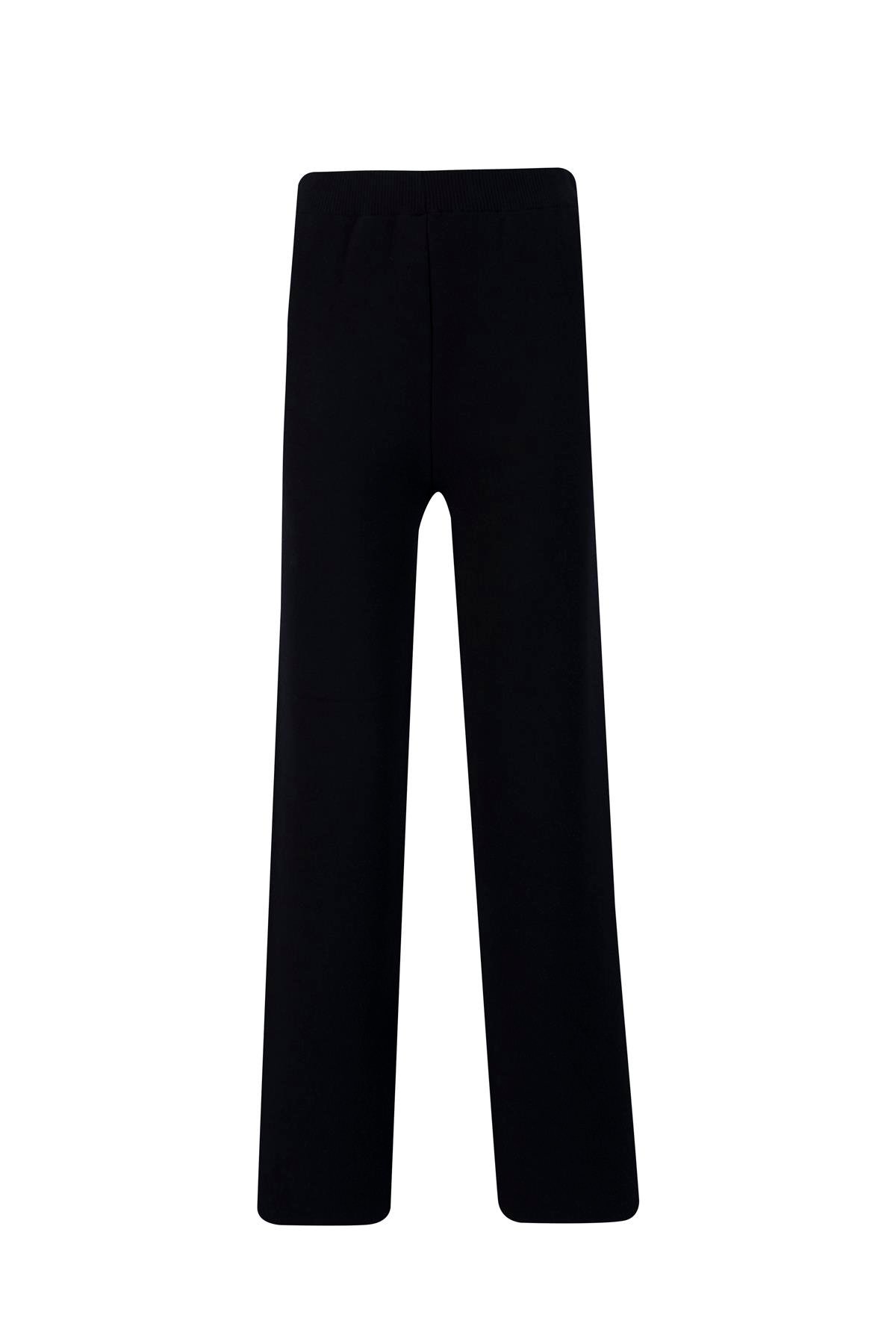 ARMİNE Pantolonlu Triko Takım 24Kd4219 Siyah görsel 6