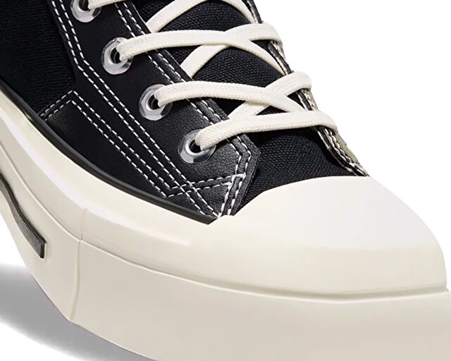 Converse Chuck 70 De Luxe Squared Kadın Günlük Ayakkabı A06435C Siyah görsel 4