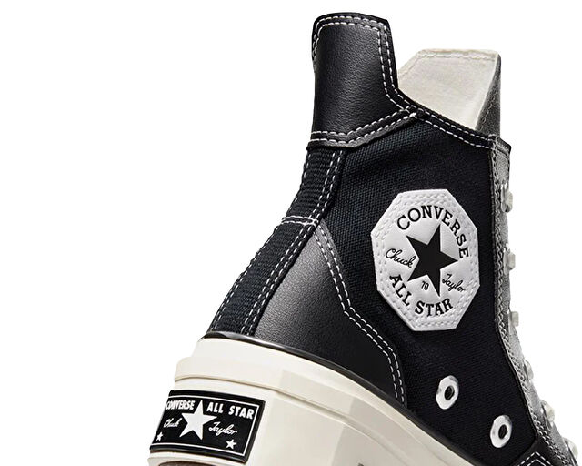 Converse Chuck 70 De Luxe Squared Kadın Günlük Ayakkabı A06435C Siyah görsel 5
