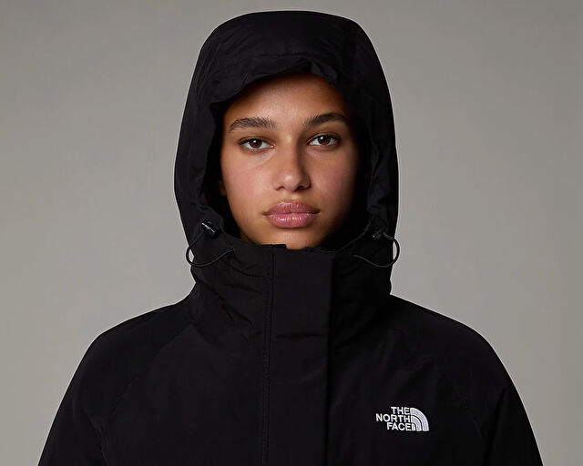 The North Face W Brooklyn Parka Kadın Outdoor Montu NF0A4M8X4H01 Siyah görsel 7
