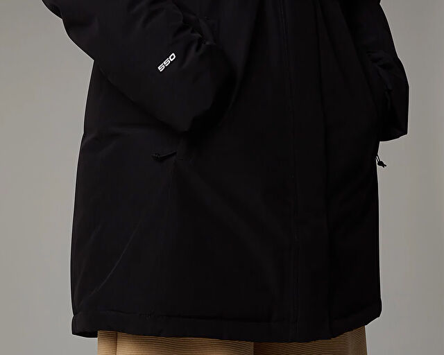 The North Face W Brooklyn Parka Kadın Outdoor Montu NF0A4M8X4H01 Siyah görsel 8