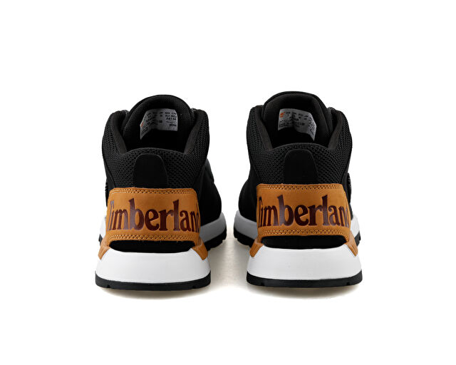 Timberland Mid Lace Up Sneaker Erkek Trekking Bot Ve Ayakkabısı TB0A24AB0151 Siyah görsel 4