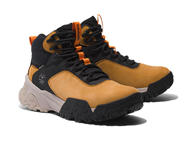 Timberland Motion Scramble Mid Lace Up Gtx Erkek Trekking Botu TB0A6B4S7541 Sarı görsel 3