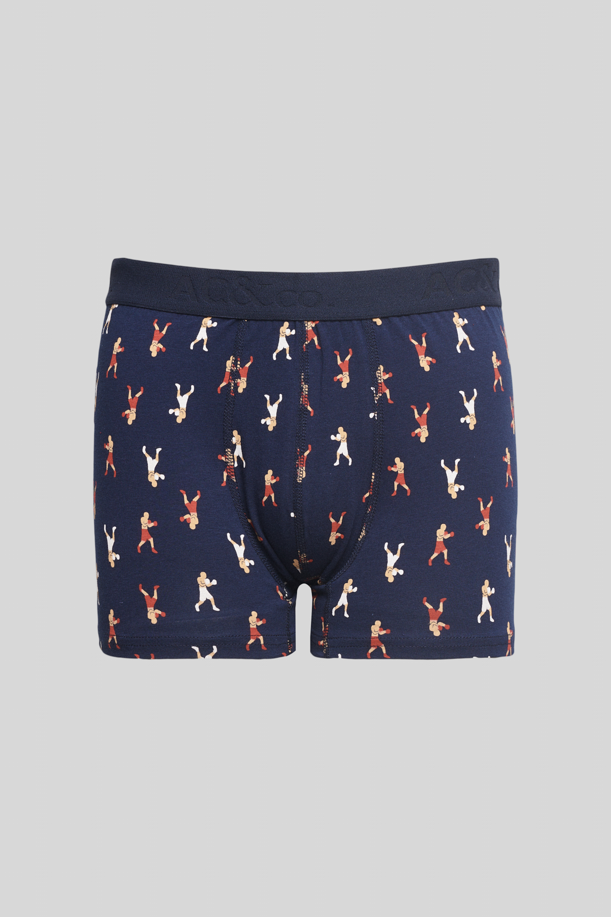 AC&Co / Altınyıldız Classics Erkek Lacivert 3'lü Boxer Paketi görsel 2