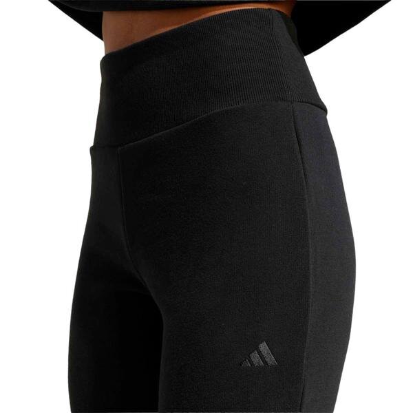Adidas Seasonal Essentials French Terry Flared Kadın Siyah Eşofman Altı görsel 3