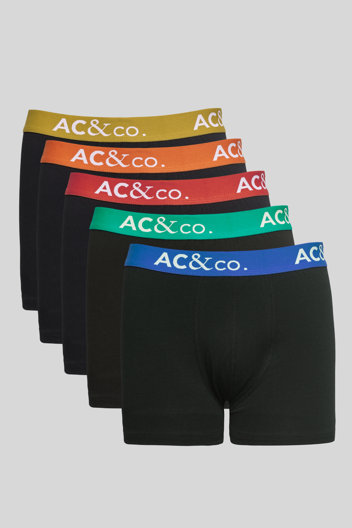 AC&Co / Altınyıldız Classics Erkek Karışık 5'li Boxer Paketi