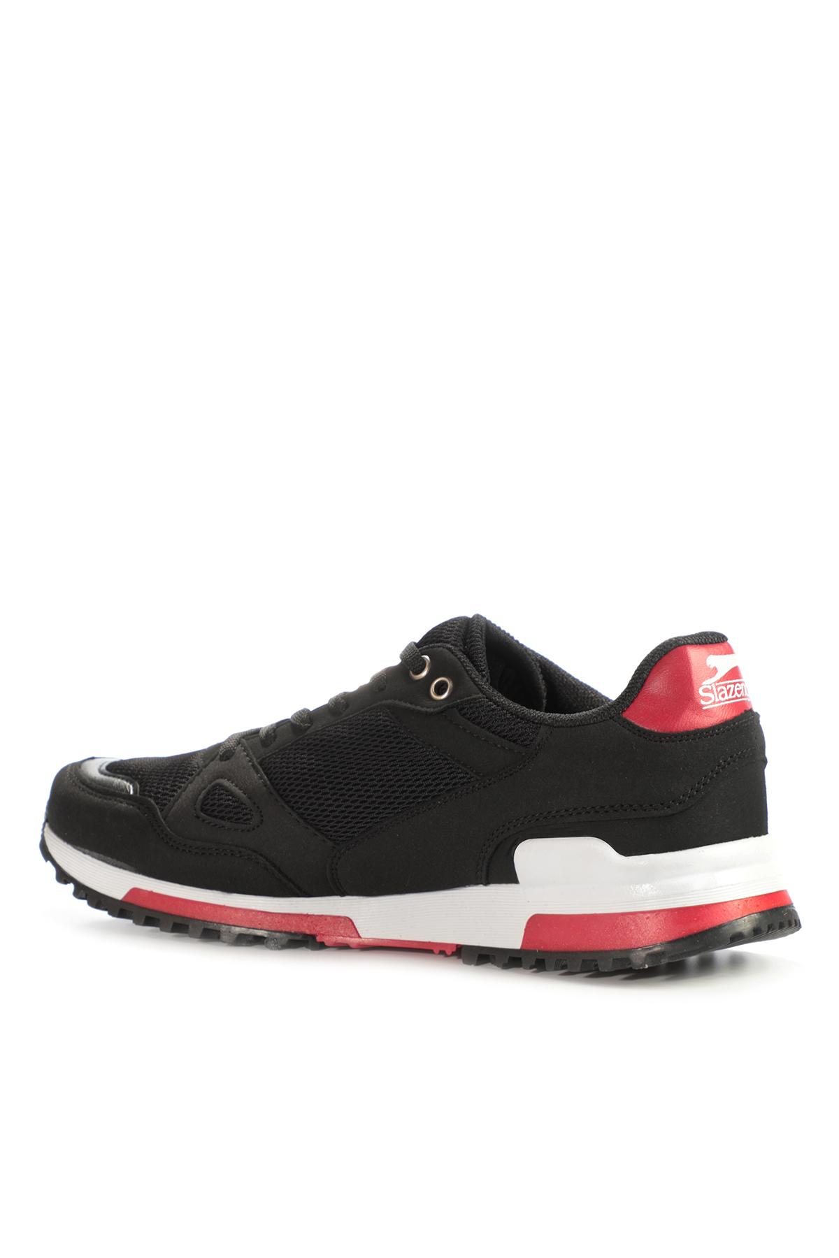 SLAZENGER MAROON I Erkek Sneaker Ayakkabı Siyah / Kırmızı görsel 2