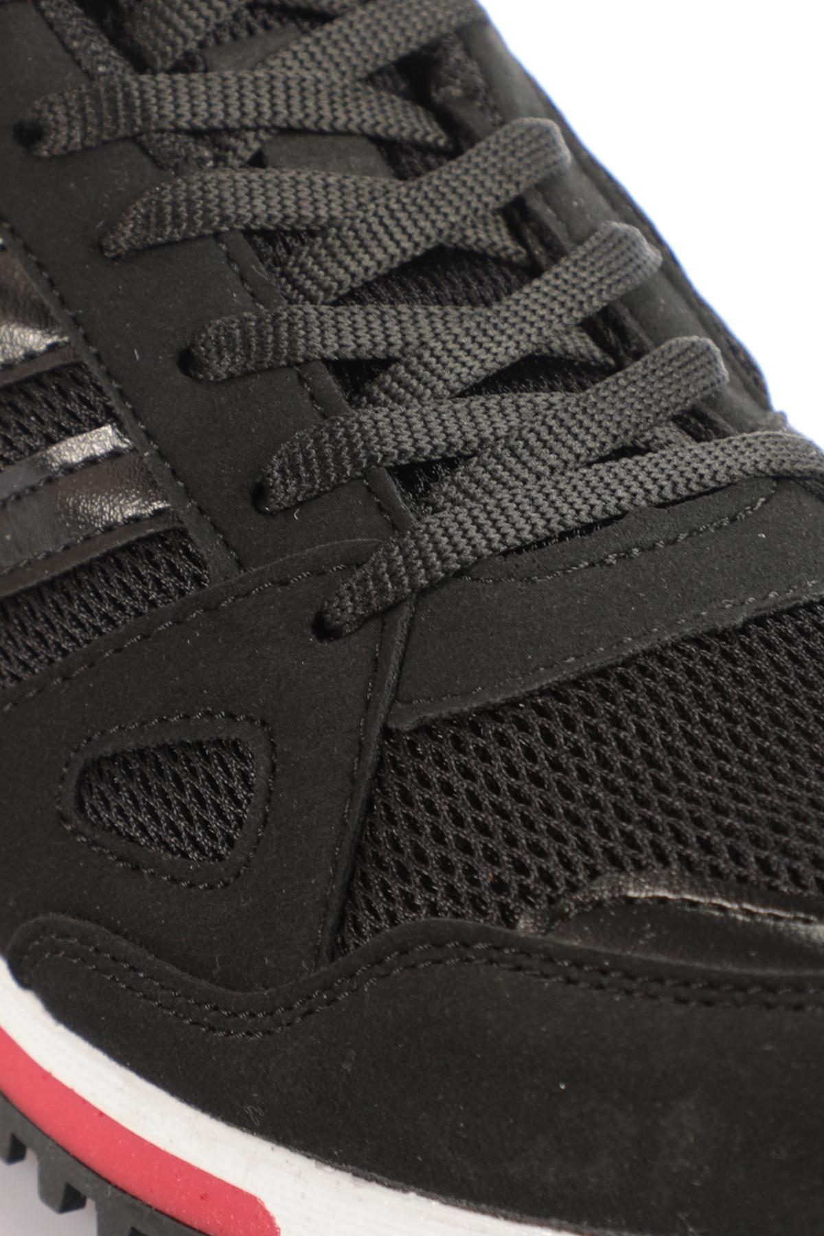 SLAZENGER MAROON I Erkek Sneaker Ayakkabı Siyah / Kırmızı görsel 4