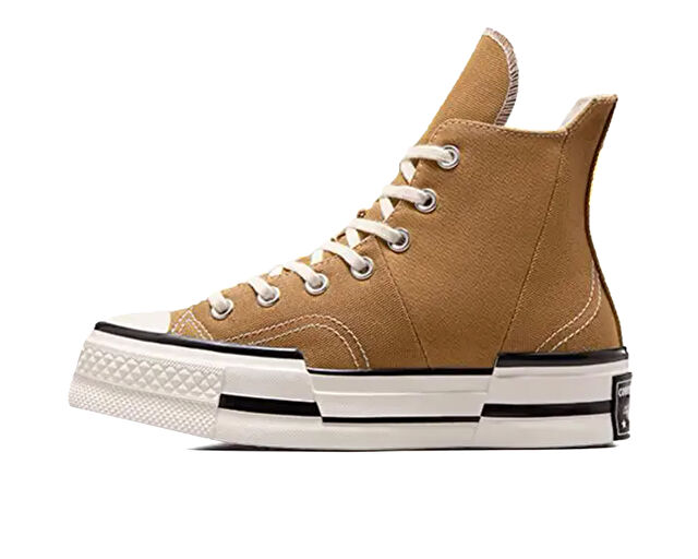 Converse Chuck 70 Plus Kadın Günlük Ayakkabı A12321C Kahverengi görsel 2