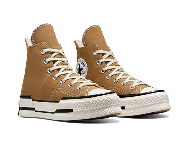 Converse Chuck 70 Plus Kadın Günlük Ayakkabı A12321C Kahverengi görsel 3