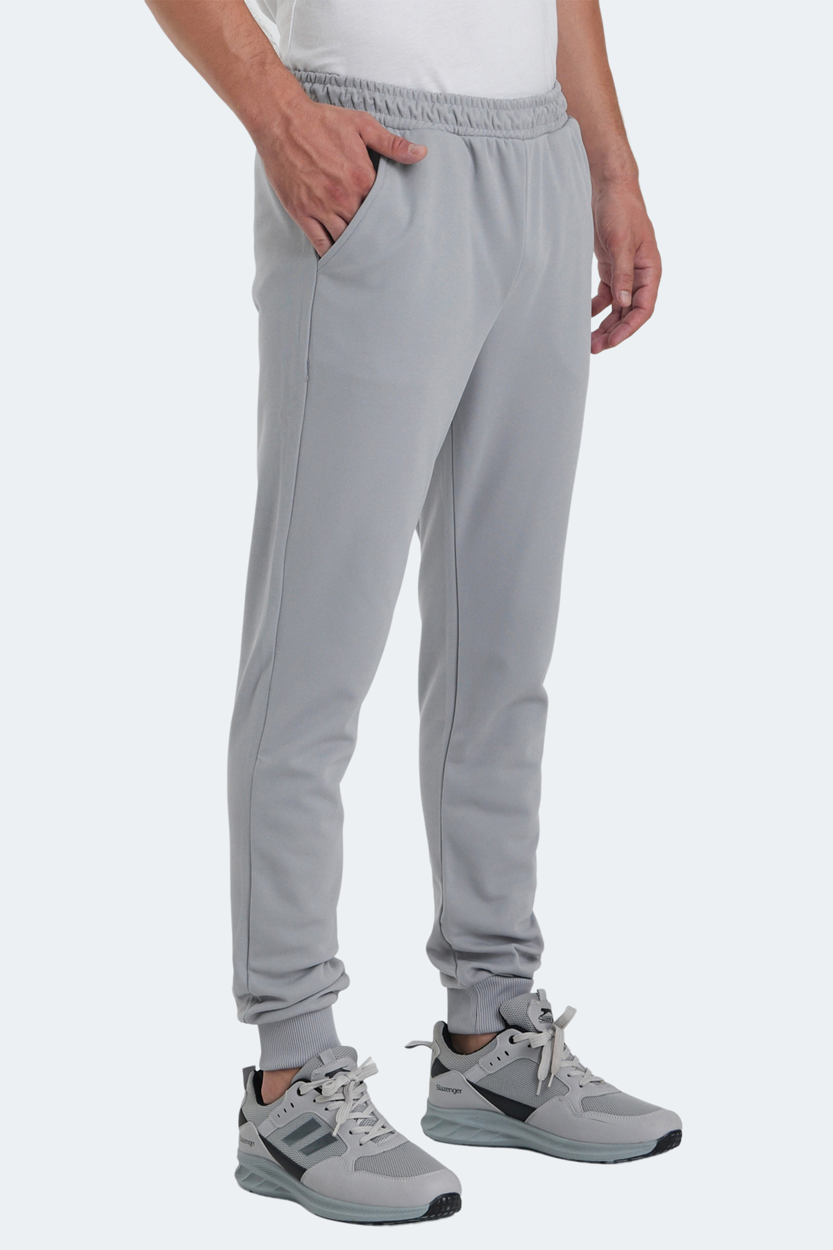 SLAZENGER RICHA Erkek Eşofman Altı Gri görsel 3