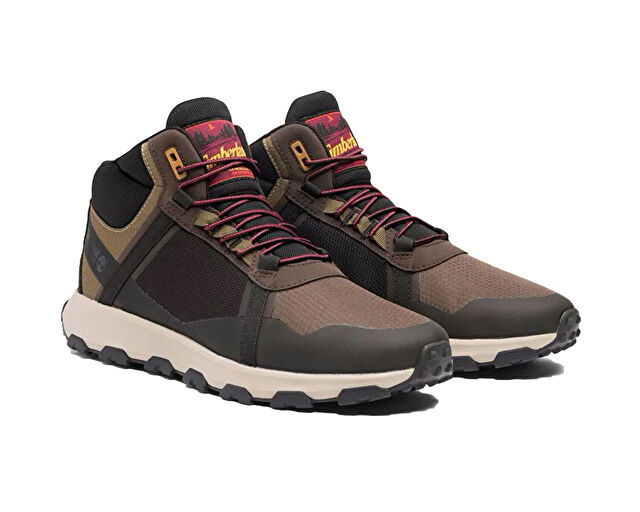 Timberland Winsor Trail Low Lace Up Wp Erkek Trekking Botu TB0A41W7EJU1 Kahverengi görsel 3
