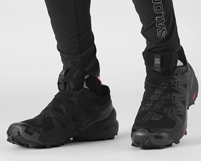 Salomon Speedcross 6 Gtx Erkek Koşu Ayakkabısı L41738600 Siyah görsel 2