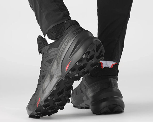 Salomon Speedcross 6 Gtx Erkek Koşu Ayakkabısı L41738600 Siyah görsel 3
