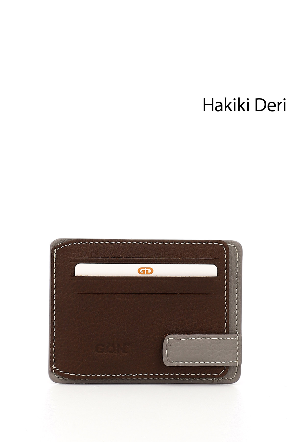 GÖNDERİ(R) TABA Hakiki Deri Unisex Kartlık 06521