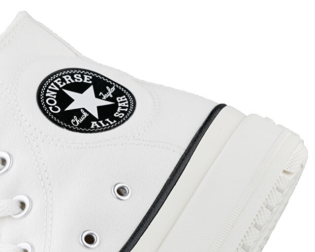 Converse Chuck Taylor All Star Construct Kadın Günlük Ayakkabı A02832C Beyaz görsel 7