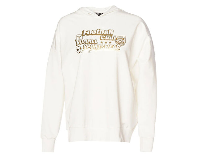 Hummel Albina Oversize Hoodie Kadın Günlük Sweatshirts 922135-9003 Bej