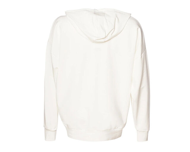 Hummel Albina Oversize Hoodie Kadın Günlük Sweatshirts 922135-9003 Bej görsel 3