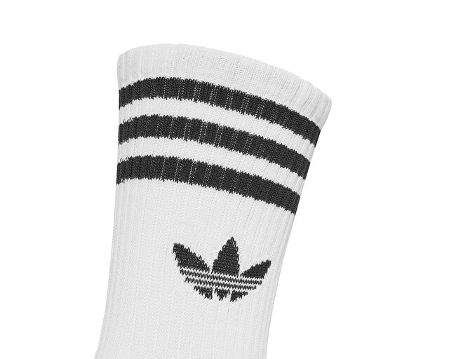 Adidas 3S Crew S 3P Çorap (3 Çift) JV7401 Beyaz görsel 3