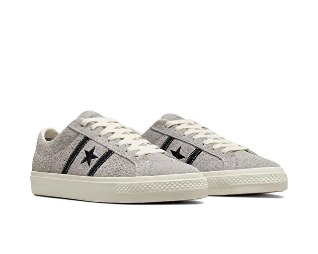 Converse One Star Pro Academy Unisex Günlük Ayakkabı A07619C Gri görsel 3