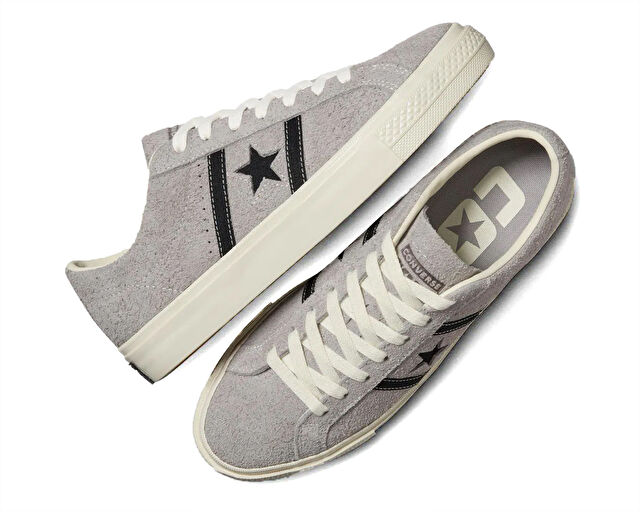 Converse One Star Pro Academy Unisex Günlük Ayakkabı A07619C Gri görsel 4