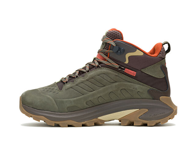 Merrell Moab Speed 2 Ltr Mid Wp Erkek Outdoor Botu J037781-695 Haki görsel 2