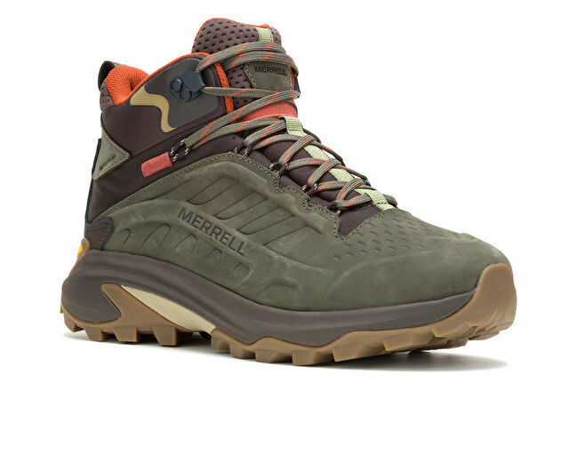 Merrell Moab Speed 2 Ltr Mid Wp Erkek Outdoor Botu J037781-695 Haki görsel 3