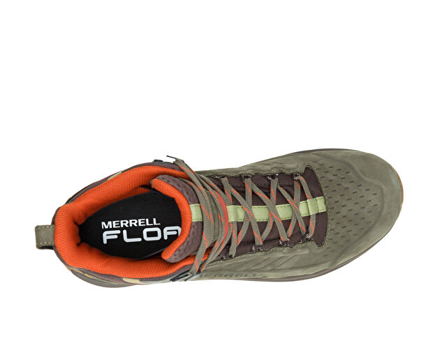 Merrell Moab Speed 2 Ltr Mid Wp Erkek Outdoor Botu J037781-695 Haki görsel 4