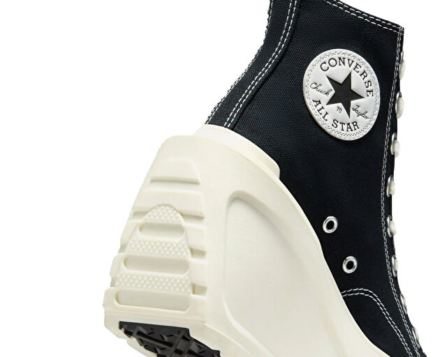 Converse Chuck 70 De Luxe Wedge Hi Kadın Günlük Ayakkabı A06478C Siyah görsel 7