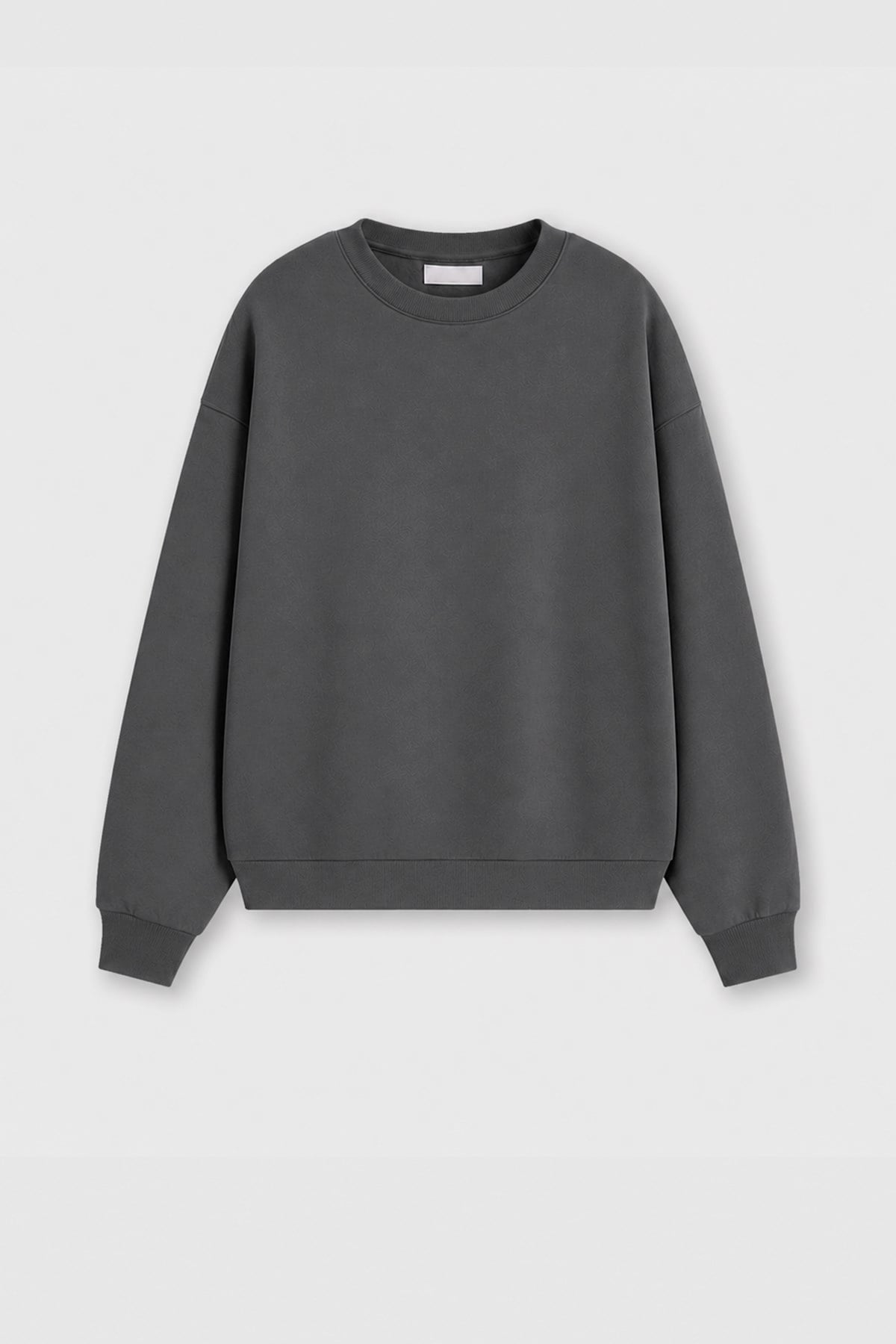 Monila Kadın Premium Kumaş 3 İplik Şardonlu Sırt Baskılı Sweatshirt görsel 2