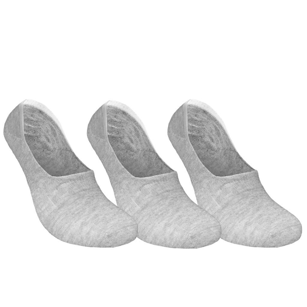 Skadi Mons Invisible 3 Parça Unisex Gri Babet Çorap