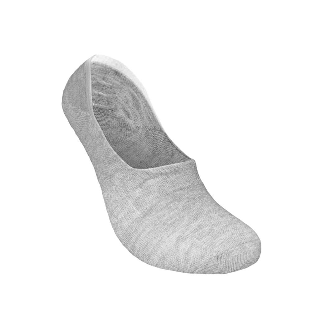 Skadi Mons Invisible 3 Parça Unisex Gri Babet Çorap görsel 3